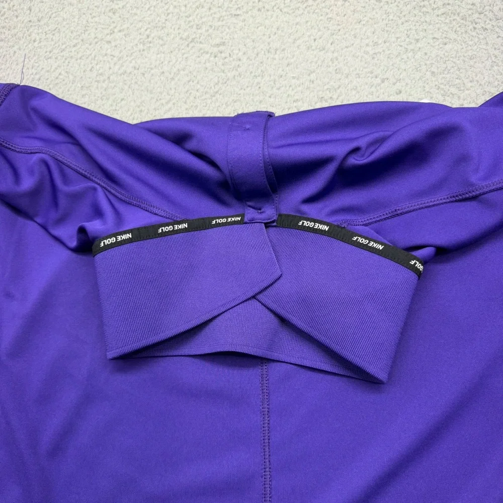 Nike 891881-547 Mens 3XL Furman Football Dri-Fit Performance Purple Polo Shirt